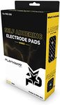 PlayMakar Sport Muscle Stimulator Self Adhering Electrode Pads - Use with PlayMakar PRO-500 Wired Sport Muslce Stimulator, EMS or NMES TENS Unit, Semi-Reusable - (8) 2" x 2"