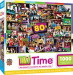 Masterpieces 1000 Piece Jigsaw Puzzle for Adults, Family, Or Kids - 80's Television Shows - 19.25"x26.75"