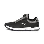 PUMA GOLF Men's Proadapt Alphacat Disc Golf Shoe, Puma Black-puma Silver-quiet Shade, 12.5