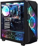 XUM Legend Gaming PC: Intel Core i5-10400F 4.3GHz, Nvidia GTX 1650 4GB, 32GB RAM, 256GB SSD, 1TB HDD, 500W PSU, aRGB, 600Mbps Dual-Band WiFi, Windows 11