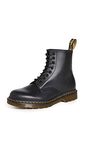 Dr. Martens Men's 1460 8-Eye W Black High-Top Leather Boot - 11M