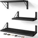 BAYKA Wall Shelves for Bedroom Deco