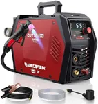 ARCCAPTAIN iControl Cut55 Pro Plasma Cutter, [APP Control] 55 Amp Non-Touch Pilot Arc 110V/220V Plasma Cutter Machine, Large LED Display and 2T/4T, 3/4 inch Maximum Cut, DC Inverter IGBT