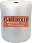 PackZone Bubble Wrap 300mm x 25m Roll | Premium Quality Large Polythene Bubble Wrap | Strong Protective Packing Material for Moving House & Shipping