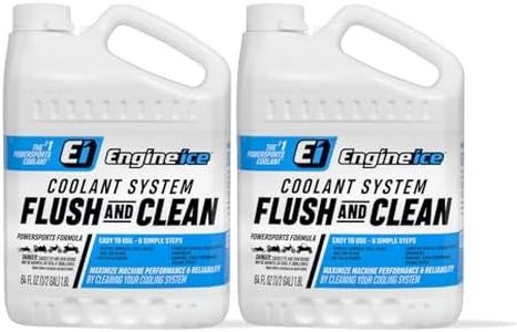 Engine Ice Coolant System Flush and Clean, 2 Pack, Purple