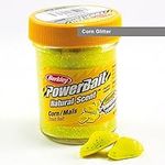 Berkley Powerbait Natural Scent Glitter Troutbait Corn Glitter