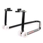 Grandbiker Rear Paddock Stand with Swing Arm Rest (Black)