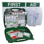 Safety First Aid Group Evolution Eyewash & First Aid Point BS 8599 Compliant, Large Fully Stocked