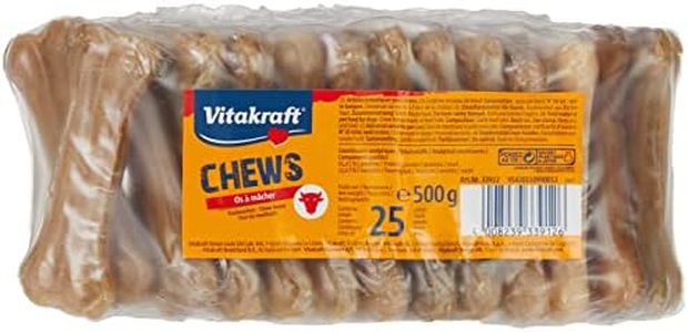 Vitakraft Chews - 25 Os Pressés au bœuf pour chien
