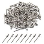 BESTYCHAO 50pcs 304 Stainless Steel Rivet Blind Pop Rivets(3.2mm X 6mm)