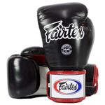 Fairtex BGV1 Muay Thai Boxing Training Sparring Gloves for Men, Women, Kids | MMA Gloves for Martial Arts| Premium Quality, Light Weight & Shock Absorbent 16 oz Boxing Gloves -Black/White/Red