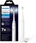 Philips Sonicare 4100 Power Toothbrush, Rechargeable Electric Toothbrush with Pressure Sensor, White HX3681/23