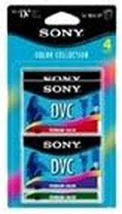 4-Pack DVM60PRL Digital Video Cassettes