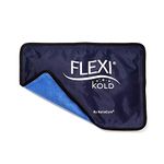 FlexiKold Gel Ice Pack w/Straps (Half Size: 7.5" x 11.5") - 6303 Cold-Strapped - Professional Cold Pack