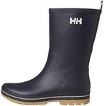 Helly-Hansen Midsund 3 Rubber Boots for Men - Waterproof Protection with Comfort Insole, Rubber Midsole & Vulcanized Rubber Max-Grip Traction Outsole, Navy - 13