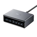 Anker Prime Charger, 200W 6-Port GaN Charging Station, USB-C PD Fast Charging Desktop Charger, Compatible with iPhone, Samsung, MacBook, Dell and More