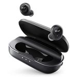 Anker Zolo Liberty True Wireless Earbuds, Upgraded 100H Playtime, Bluetooth 5.0 Headphones, Graphene Driver, Sweatproof, Smart AI, Stereo Handsfree Call, Black