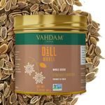 VAHDAM, Dill Seed (2oz.60g) Gluten Free, Non-GMO, 100% Raw Dill Whole from India | Dill Seeds for Food & Drinks | Sealed Fresh at Source