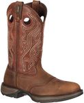 Durango Men's Rebel Western Boot, Dusk Velocity and Bark Brown, 10 M US