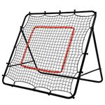 Backyard Soccer Rebounder, Soccer Practice and Training Equipment, All Ages and Skill Levels, 120 cm x 120 cm, by RinkMaster