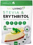 NKD Living Stevia & Erythritol (1:1) Same Sweetness as Sugar, Natural Zero Calorie Sugar Replacement 750g