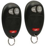 Key Fob Keyless Entry Remote fits Chevy Colorado Venture GMC Canyon Hummer H3 H3T Isuzu i280 i290 i350 i370 Oldsmobile Silhouette Pontiac Montana (L2C0007T), Set of 2