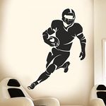 Decals Design 'Active US Football Player' Wall Sticker (PVC Vinyl, 60 cm x 90 cm)