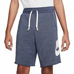 Nike AR2375-494 M NSW SPE SHORT FT ALUMNI Shorts mens blue void/htr/sail XL