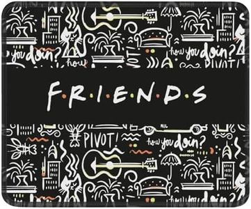 Friends Merchandise Mouse Pad for Desk, Computer or Gaming Mousepad, Friends Merch Mouse Mat, Funny Friends Gifts for Coworkers, Friends, Families or Friends TV Show Fans