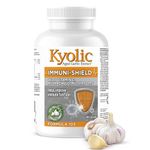 Kyolic- Formula 103 Immuni-Shield 180 Capsules - Vitamin C Ascorbic Acid, Astragalus Root Extract, Oregano Extract, Mushroom Blend Supplement & Kyolic Aged Garlic Extract Capsule-Immune System Support