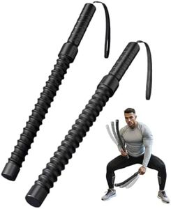 Ropeless Battle Ropes for Home Gym - 2 Pack Weighted Workout Ropes for HIIT, Low-Impact Cardio, Strength Training, Portable Exercise Equipment for Men & Women