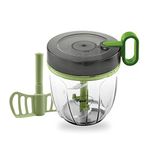 Pigeon Handy Chopper Pro XL (900 ML) for Chopping, Mincing and Whisking with 5 Stainless Steel Blades and 1 Plastic Whisker (14517)