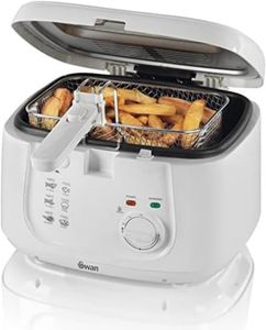 Swan 2.5L Deep Fat Fryer – Stainless Steel Electric Home Cooker