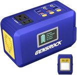 GENSROCK Portable Power Bank, 24,000mAh Portable Charger with 150W Peak AC Outlet, 8-Port Compatible with iPhone Series, MacBook, Dell, Samsung for Outdoor Camping Home Office Emergency.