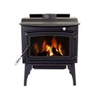 Pleasant Hearth WS-2720 1800 sq. ft. Wood Stove with Leg Base, Medium