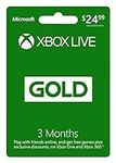 Microsoft Xbox Live 3 Month Gold Ca