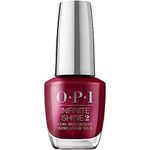 OPI Infinite Shine, Opaque & Dark Pearl Finish Red Nail Polish, Up to 11 Days of Wear, Chip Resistant & Fast Drying, Fall 2023 Collection, Big Zodiac Energy, Big Sagittarius Energy, 0.5 fl oz