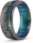 Enso Rings Etched Classic Silicone 