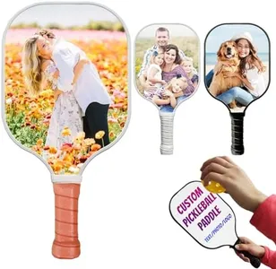 Custom Pickleball Paddles with Photo Text Logo, Personalized Pickleball Paddles with Comfort Grip, Personalized Gifts for Beginners