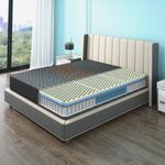 Sleepyhead Technic Hybrid Designed by Duroflex - 3 Zone 6D Hexagon Grid Mattress with Pocket Spring |10 Years Warranty |Medium Firm |3000+ Air Pockets |8 Inch Single Size Bed Mattress (75x36x8 Inch)