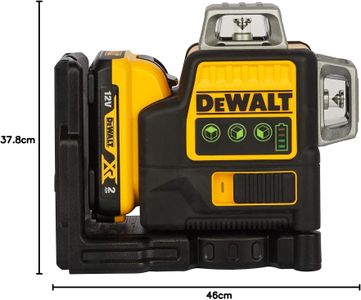 DEWALT 3x360 Green Laser Level – 12V Self-Leveling Tool