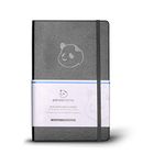 Panda Planner: 90-Day Undated Daily Planner - Boost Productivity, Set Goals & Manage Time - Increase Happiness With A Focus On Gratitude - Bonus Monthly/Weekly Sections - Hardcover - Black