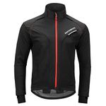 ROCKBROS Cycling Jacket Men's Winter thermal Long Sleeve Jersey Windproof Coat Softshell