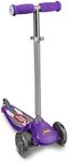 Radio Flyer Lean 'N Glide Scooter with Light Up Wheels Kids Scooter Purple