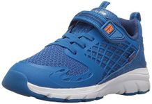 Stride Rite Made 2 Play Breccen Hook & Loop Sneaker (Toddler/Little Kid), Blue, 4 M US Toddler