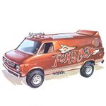 AMT 1975 Chevy Van Foxy Box 1:25 Scale Model Kit, Factory Color