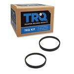 TRQ CV Axle ABS Magnetic Tone Ring Front Rear Pair Set Compatible with Charger Magnum 300