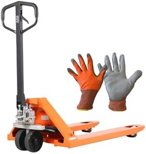Tory Carrier Pallet Jack 5500 Lb. Capacity, Manual Pallet Truck 21 x 48 Forks Standard Duty Hand Trucks