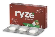 Ryze Royal Paan Nicotine Gum 2 gm | Pocket-Friendly Pack of 10 (30 gums) | Freedom from Smoking & Tobacco | Easy on Throat | WHO & FDA Approved | Sugar Free | Teeth Whitening