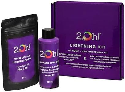 2.Oh! Italian Lightning Kit | DIY Hair Bleach Kit for Hair Color with Plex, Argan Oil & Comfort Fragrance Technology that helps Prevents Hair Damage
